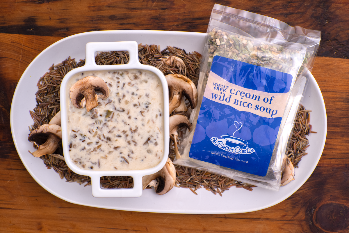Wheat-free Cream of Wild Rice Soup