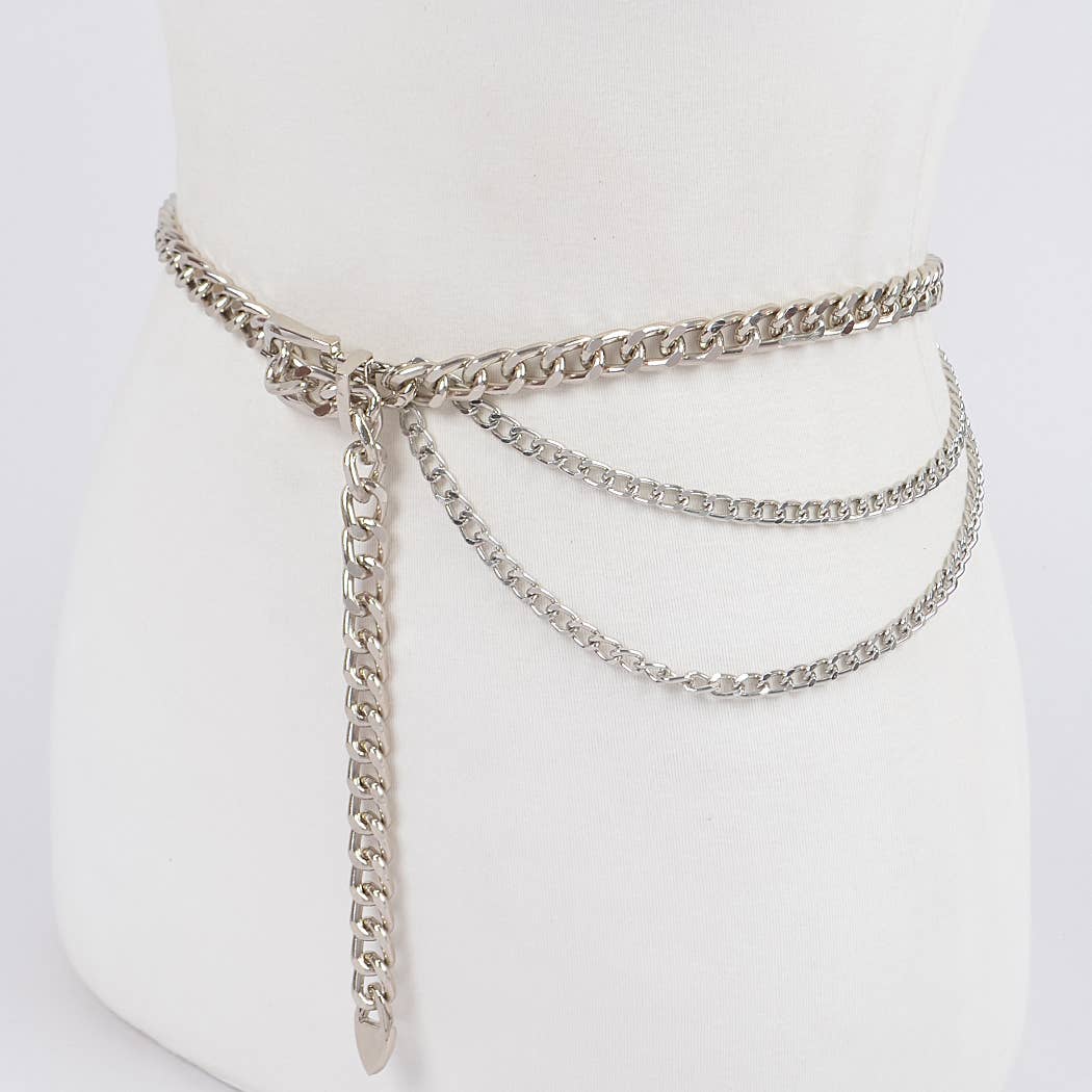 Chain Buckle Belt