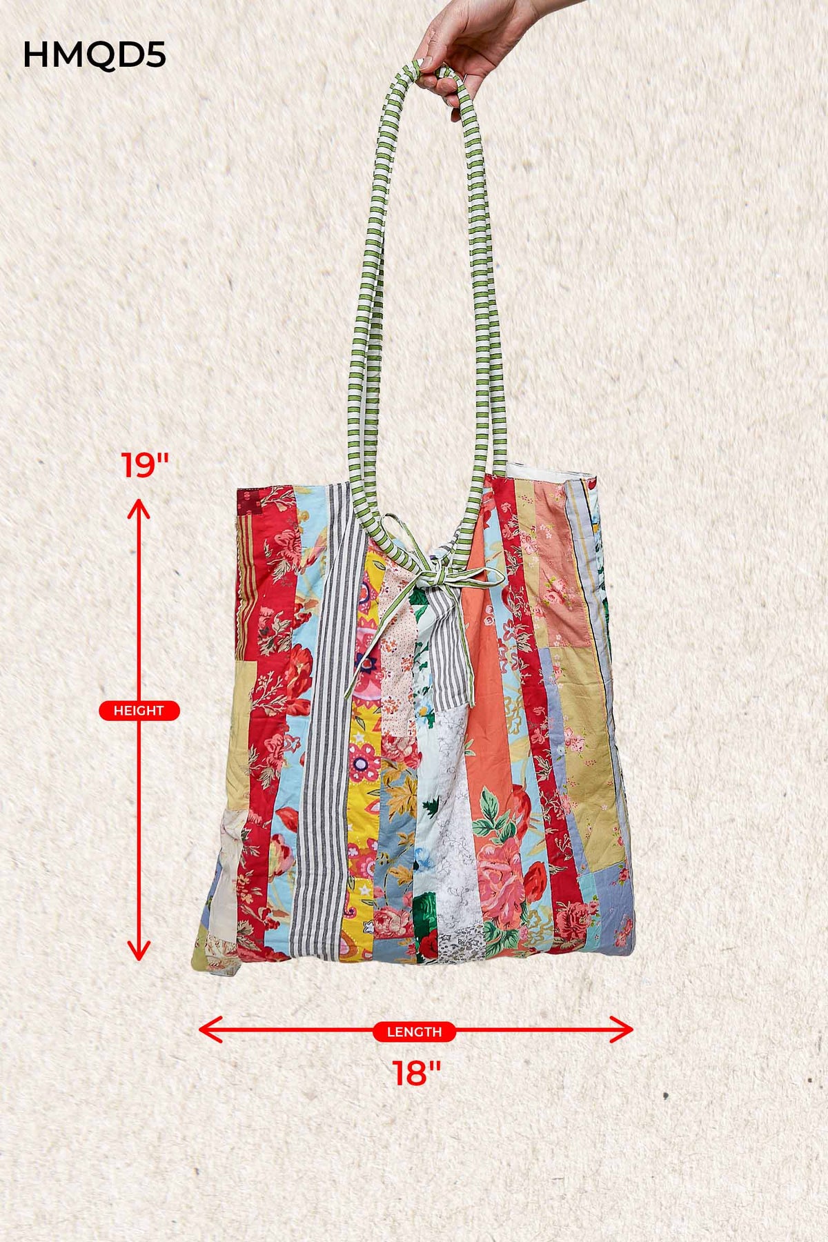 Boho Quilted Patchwork Shoulder Bag