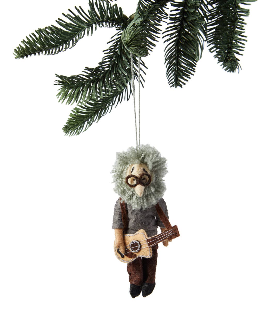 Jerry Garcia Felt Ornament