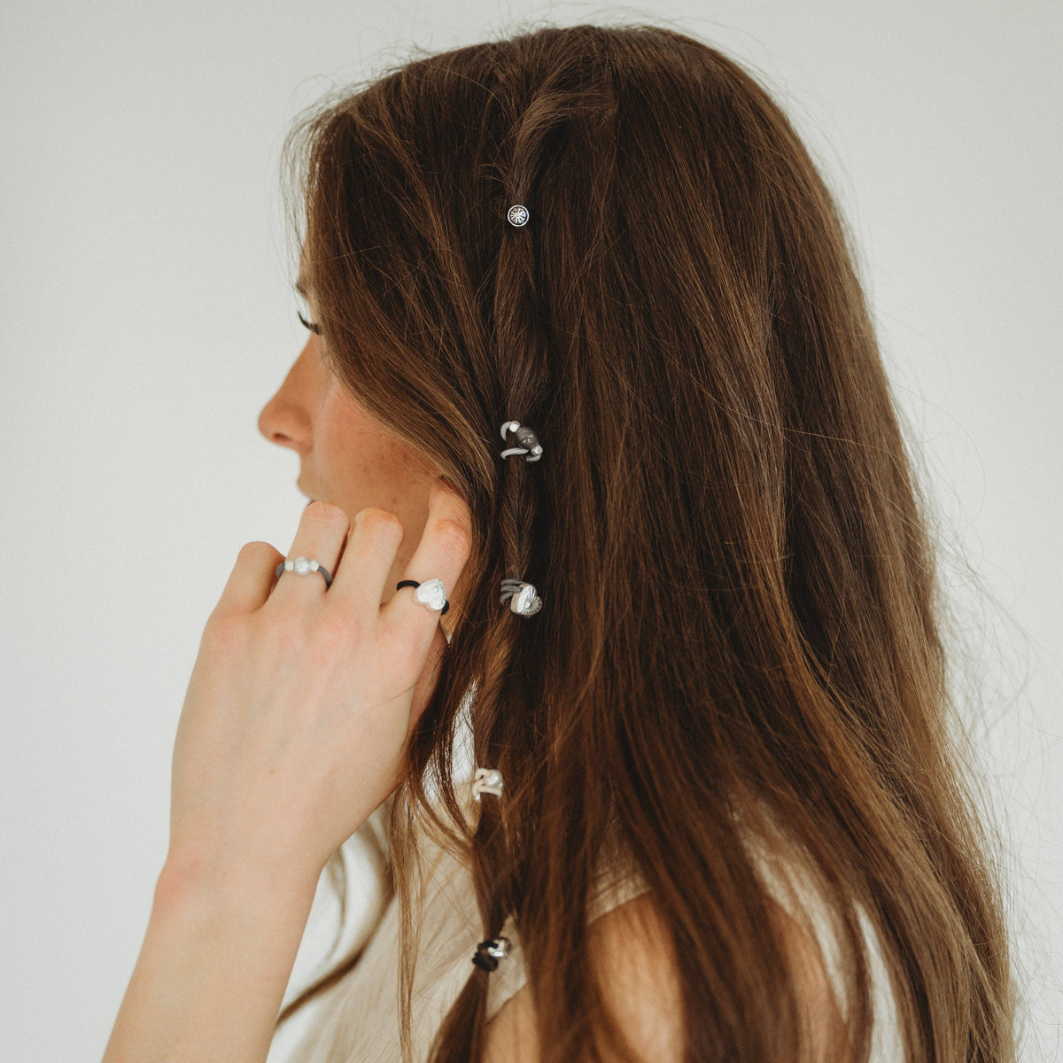 Luna Hair Tie Ring Set