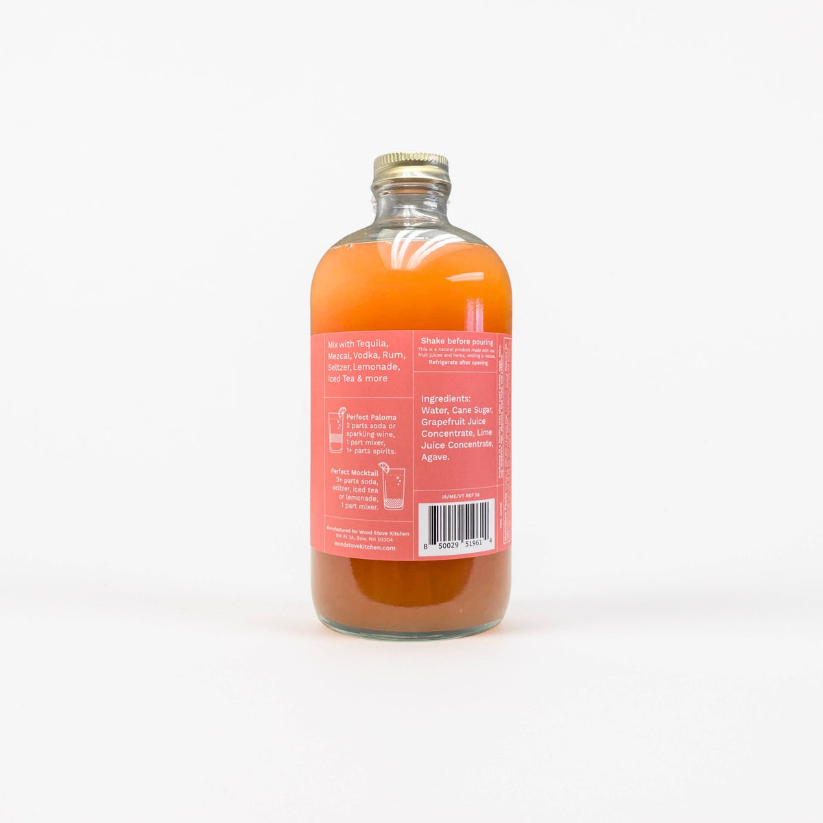 Paloma Mixer - Grapefruit & Lime - 16 fl oz