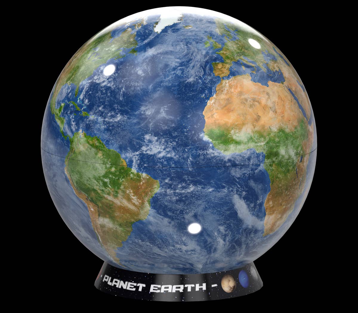 Planet Earth Tin Puzzle, 550 Pieces