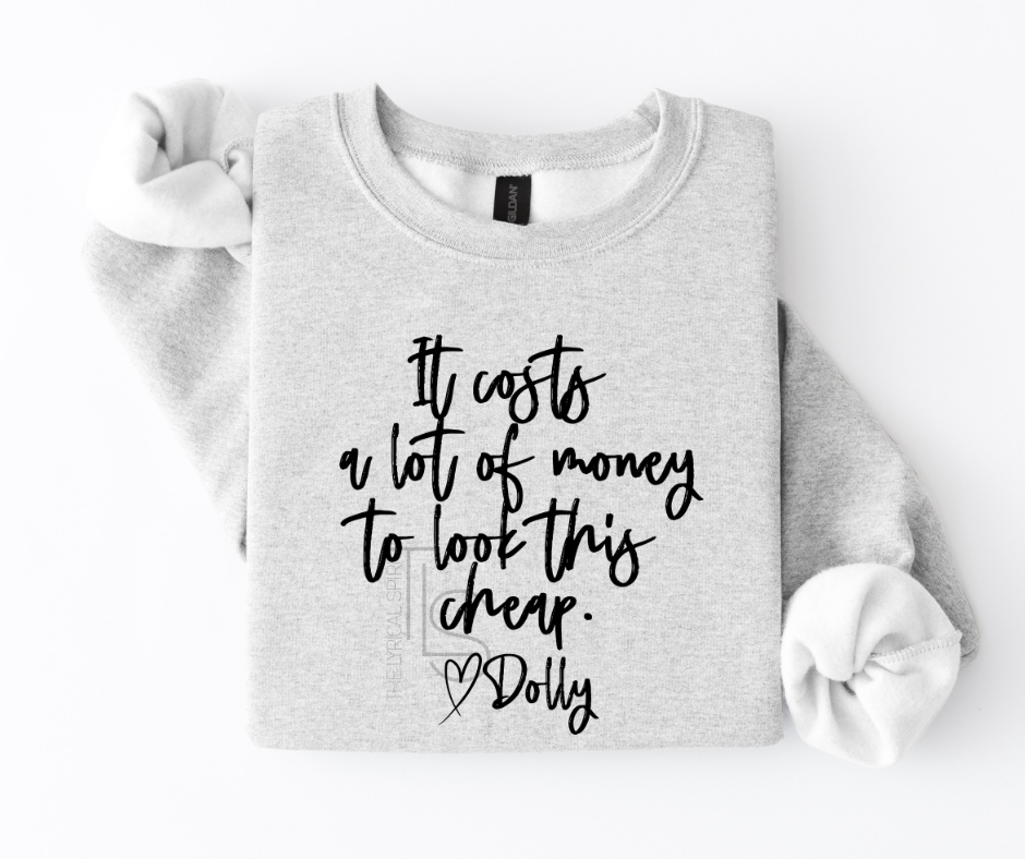 Look This Cheap Dolly Sweatshirt – Ash Gray