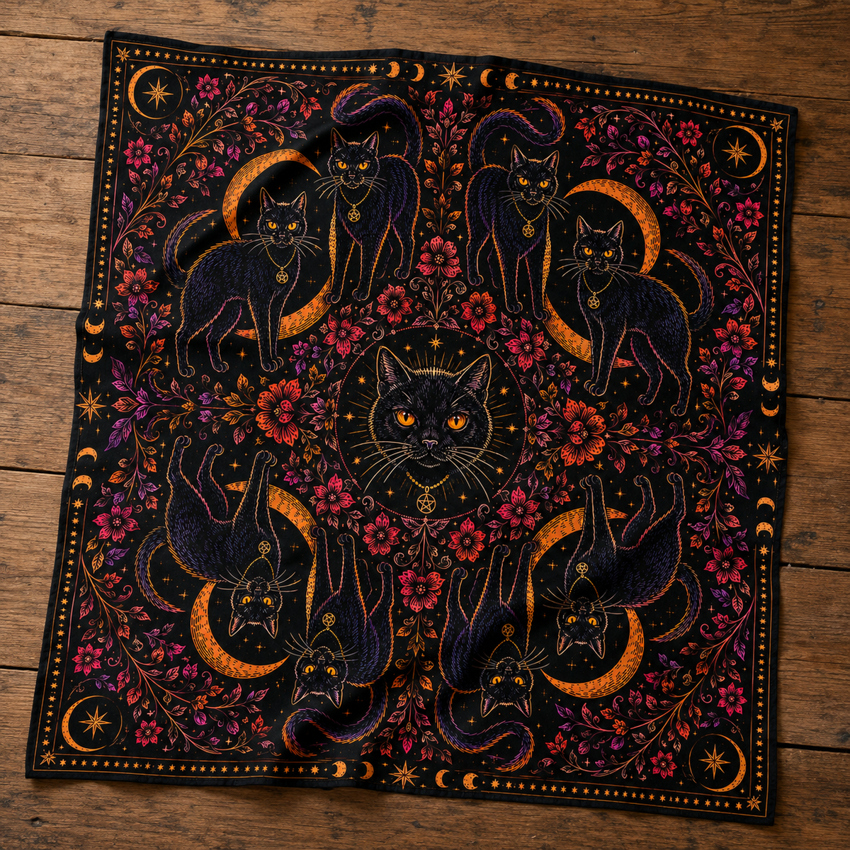 Nine Lives Bandana