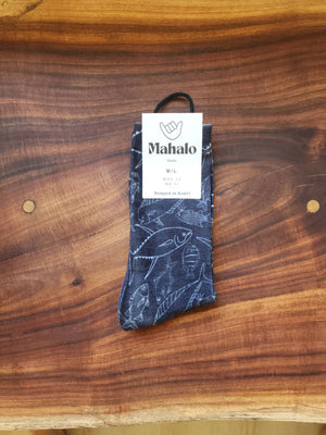 Black Ahi Sport Fishing Socks