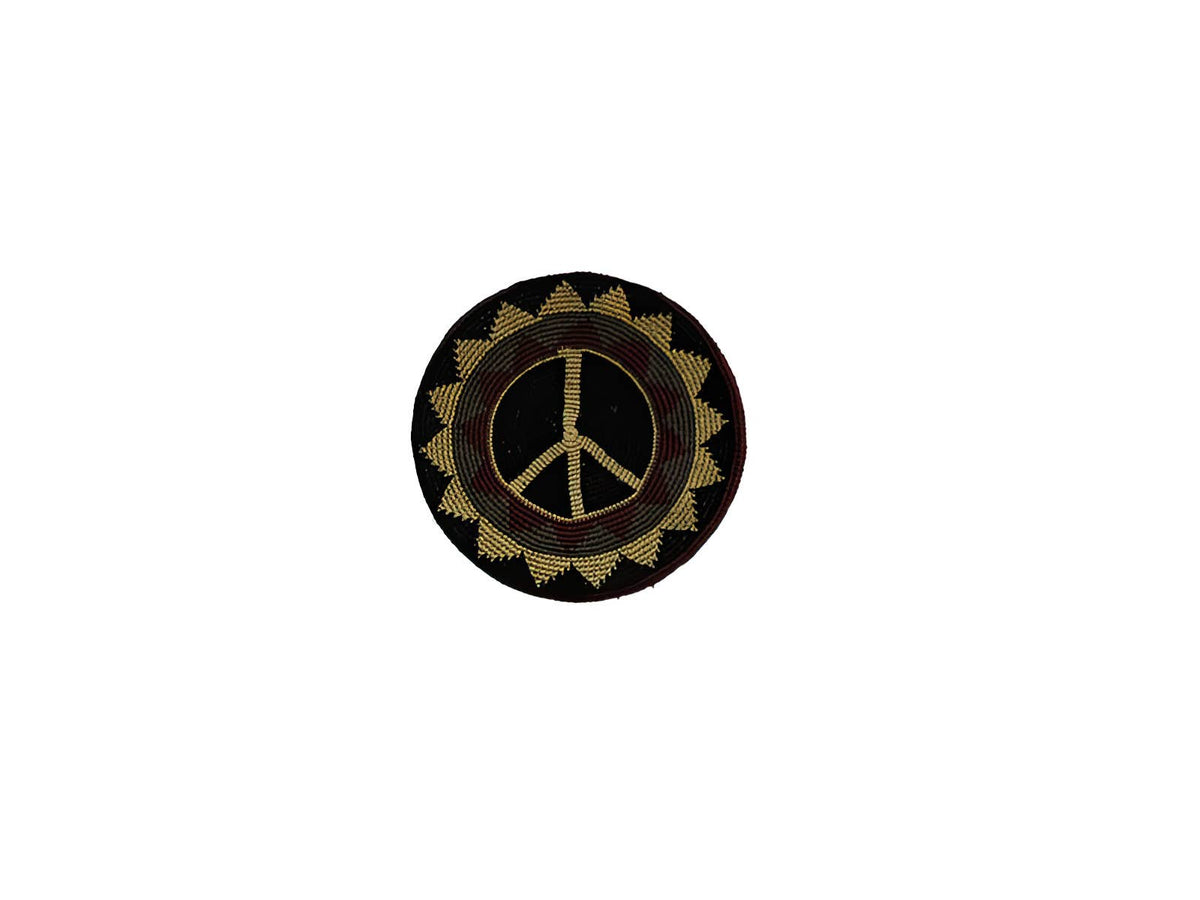 Peace Crochet Tam
