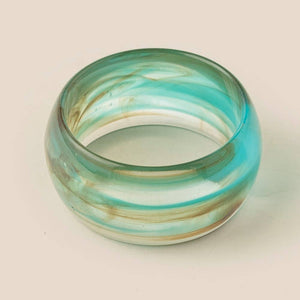 Solid Resin Bangle Bracelet