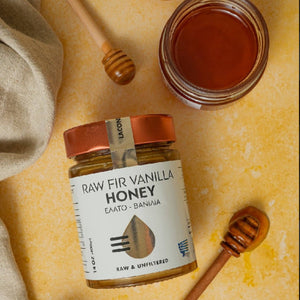 Vanilla Fir PDO Greek Forest Honey – 315g