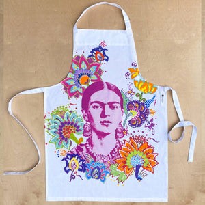 Frida Kahlo Kitchen Tea Towel Flour Sack Cotton