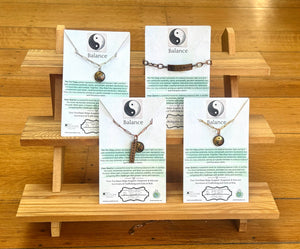 Manifest and Third Eye Charm Necklace - Made By Survivors