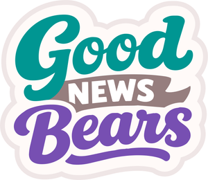 Good New Bears Scrubby Set – Cute Dish Scrubbers (3-Pack)