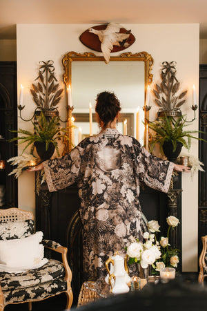 The Looking Glass Bamboo Duster Kimono Robe