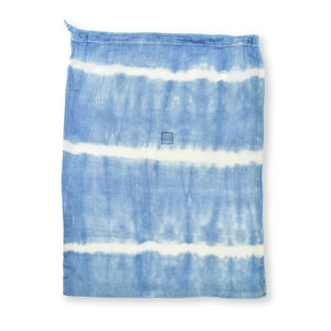 Reusable Cotton Produce Bag, Large, Indigo Tie-Dye