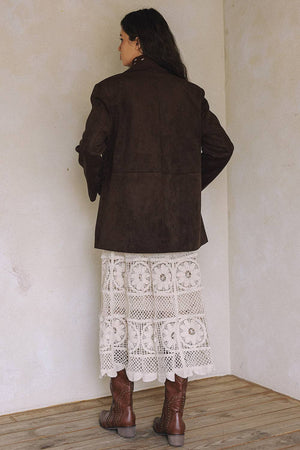 Brown Suede Jacket