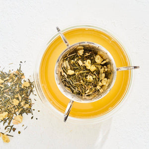 Emerald Cherry Blossom Pineapple Cream Green Tea