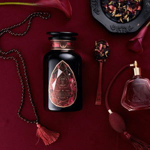 Garnet Violet Wine Gemstone Wellness Tea
