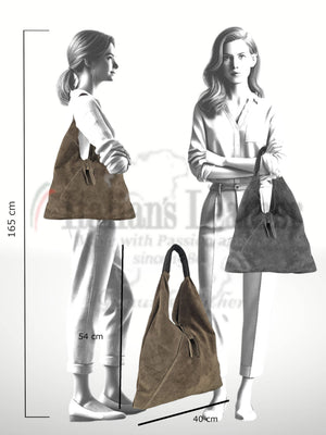 Dema Suede Leather Bag