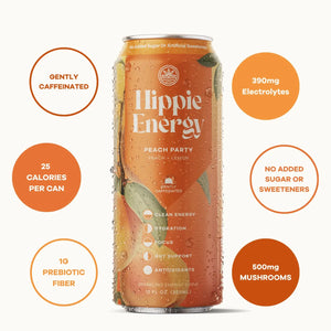 Peach Party - All Natural Functional Energy Drink