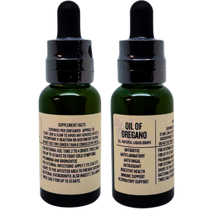 Organic Oil of Oregano Liquid Drops