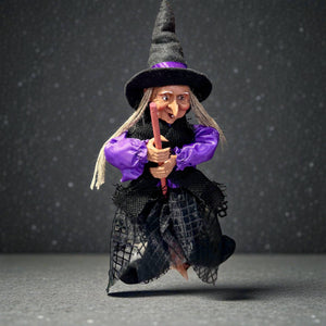 Kitchen Witch Trudy – Purple