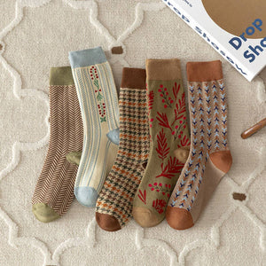 Vintage Pattern Socks