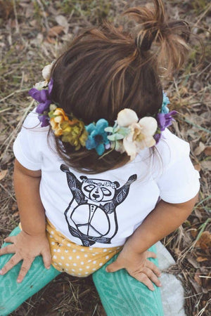 Inner Peace Panda Kids Tee