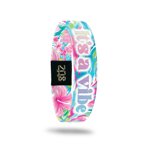 It's A Vibe - Beach Floral Elastic Bracelet