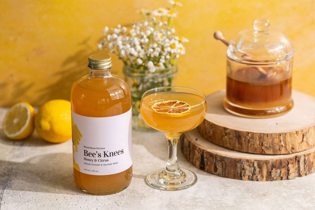 Bee's Knees Cocktail and Mocktail Mixer 16 fl oz