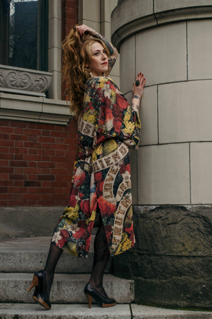 Friendship Love and Truth Opera Duster Kimono Robe