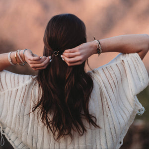 Flirt Polka Dot Hair Tie Bracelet Set