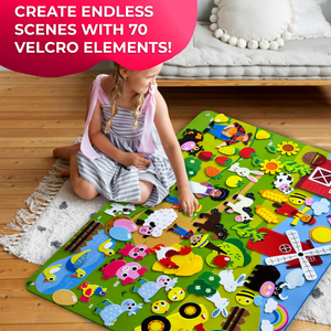 Felt Board Farm for Kids