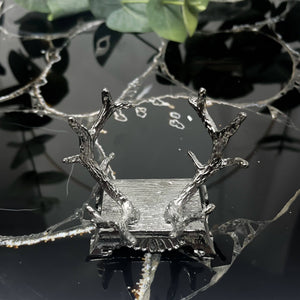 Silver Antler Display Stand