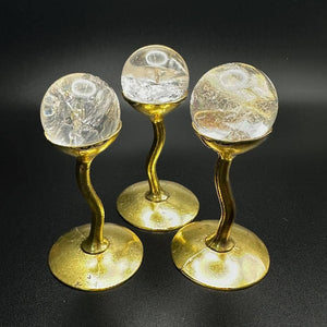 Mini Gold Chalice Sphere Holder
