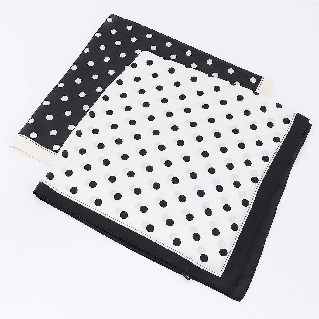 Multi Print Polka Dot Bandana