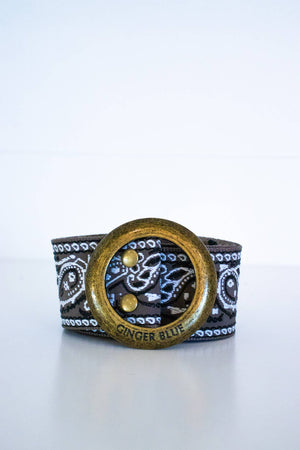 Paisley Please Belt - Greige