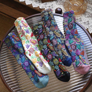 Rufia -  Bohemian Floral Women's Socks