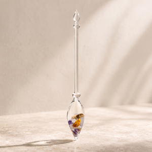 Gemstone Vial Prana – Amber, Amethyst & Chalcedony