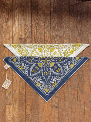 Boho Cotton Handmade Bandana Headscarf – Fir Green Heritage