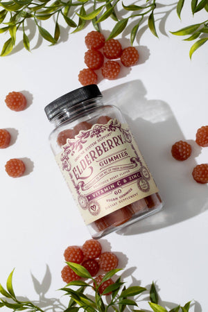 Elderberry Gummies with Zinc and Vitamin C, 60 Count