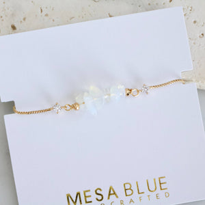Opalite Chip Adjustable Bracelet