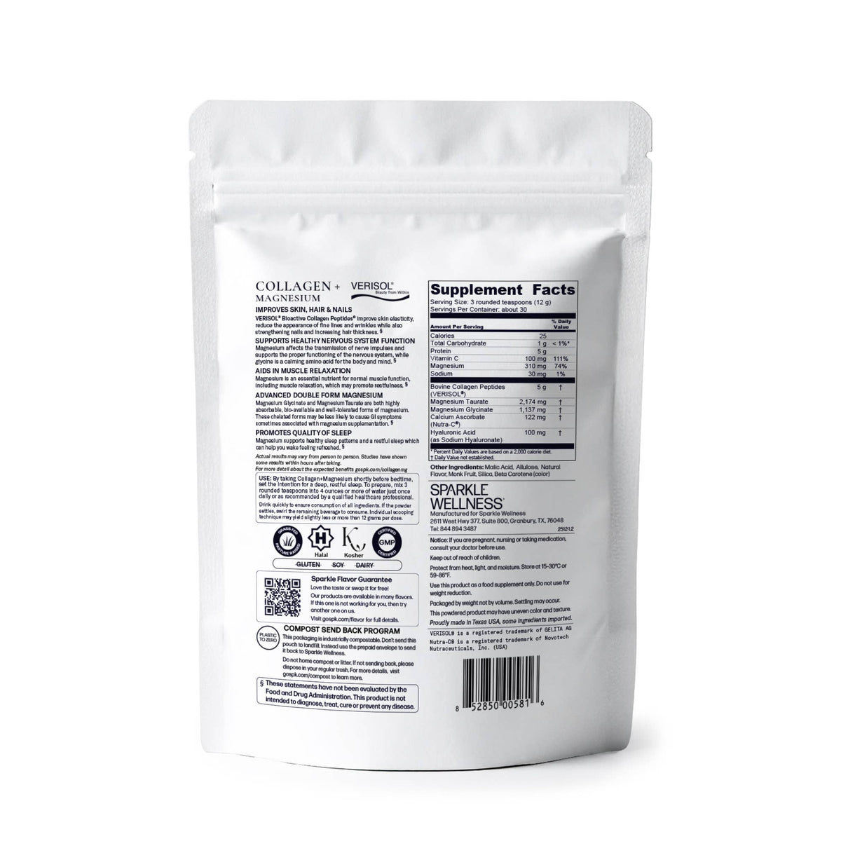 Collagen + Magnesium - Honey Lemonade