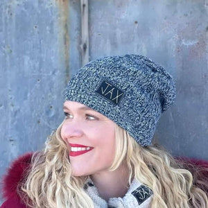 Upcycled Sweater Slouch Beanie