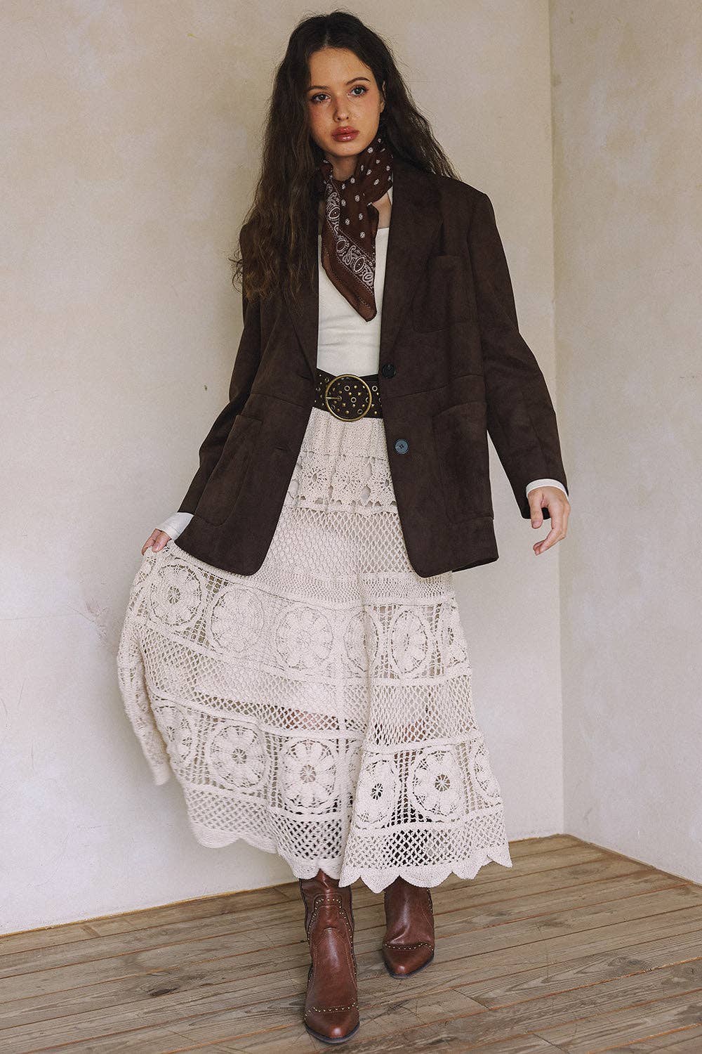 Brown Suede Jacket