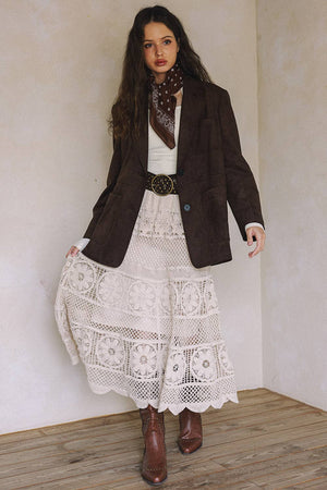 Brown Suede Jacket