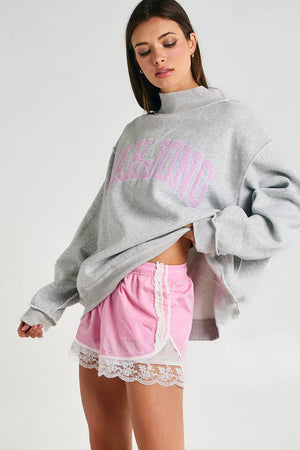 Mahjong Embroidery Sweatshirt