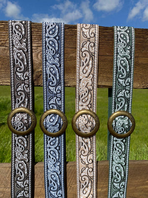 Paisley Please Belt - Greige