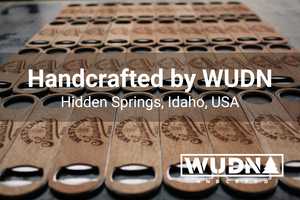 Customizable Wooden Keychain Bottle Opener