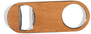 Customizable Wooden Keychain Bottle Opener