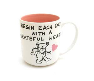 Grateful Dead Heart Mug